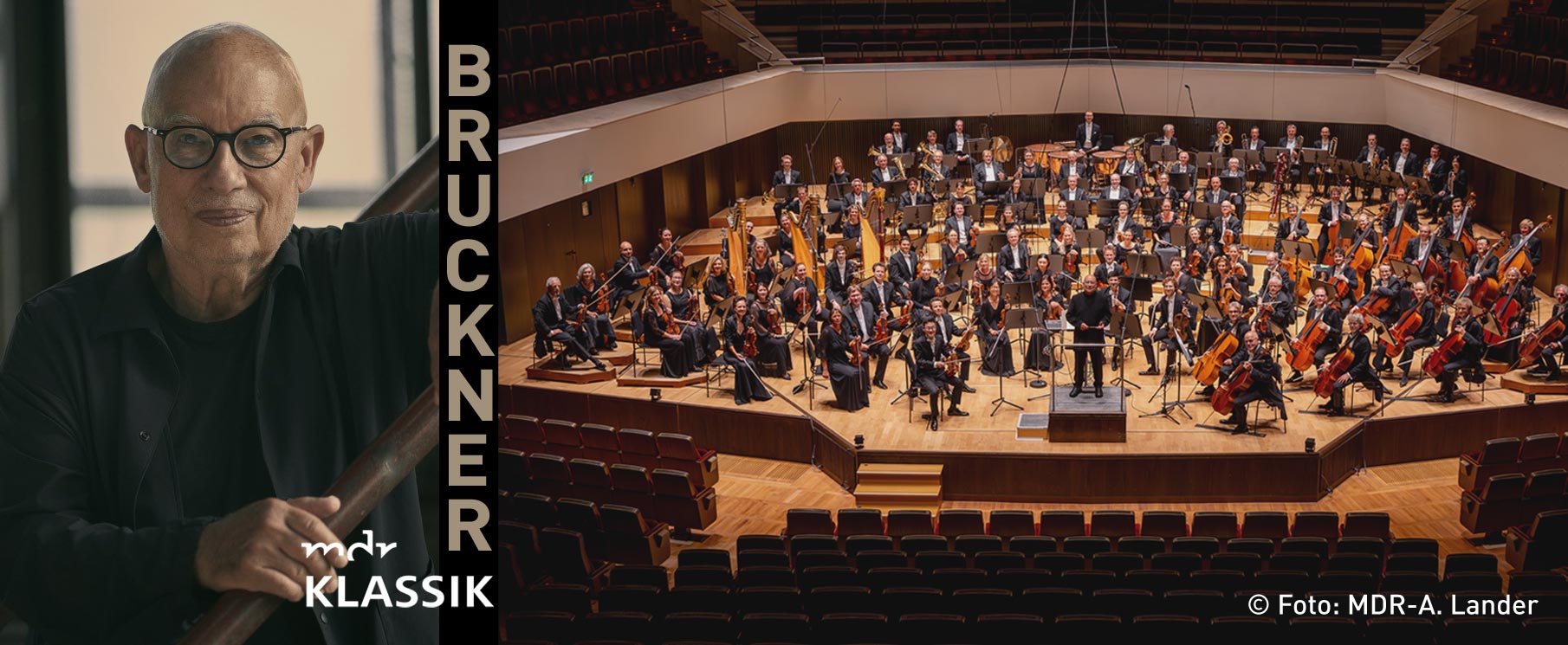 Bruckner-Zyklus mit Dennis Russell Davies und dem MDR-Sinfonieorchester erscheint weltweit