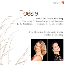 CD album cover 'Poésie' (GMP 04504) with Kirsten Ecke, Eva-Christina Schönweiß