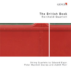 CD album cover 'The British Book' (GEN 86065) with Reinhold-Quartett