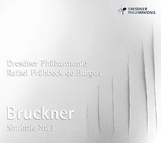 CD album cover 'Anton Bruckner' (GEN 87086) with Rafael Frühbeck de Burgos, Dresdner Philharmonie