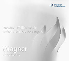 CD album cover 'Wagner ohne Worte' (GEN 87095) with Rafael Frühbeck de Burgos, Dresdner Philharmonie