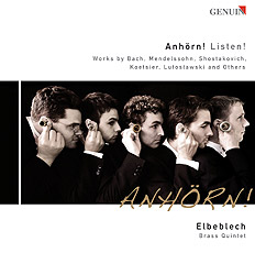 CD album cover 'Anhörn! Listen!' (GEN 88114) with Elbeblech