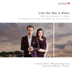 CD album cover 'Wie der Himmel in Rom' (GEN 16402) with Clemens Müller, I-chiao Shih