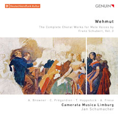 CD album cover 'Wehmut' (GEN 17474) with Camerata Musica Limburg, Jan Schumacher, Alison Browner ...