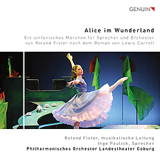 CD album cover 'Alice im Wunderland' (GEN 18623) with Roland Fister, Ingo Paulick ...