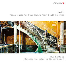 CD album cover 'Latin' (GEN 20685) with Babette Hierholzer, Duo Lontano, Jürgen Appell