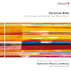 CD album cover 'Christian Ridil' (GEN 20692) with Camerata Musica Limburg, Jan Schumacher, Andreas Frese ...