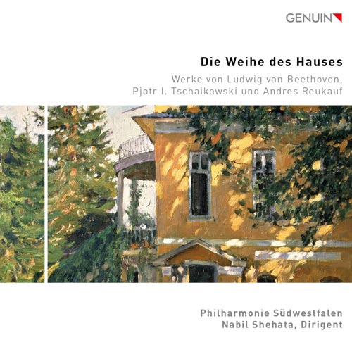 CD album cover 'Die Weihe des Hauses' (GEN 23848) with Nabil Shehata, Philharmonie Südwestfalen