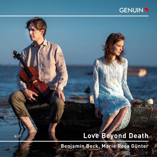 CD album cover 'Love Beyond Death' (GEN 23810) with Marie Rosa Günter, Benjamin Beck