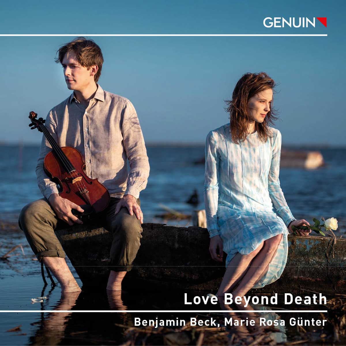 CD album cover 'Love Beyond Death' (GEN 23810) with Marie Rosa Günter, Benjamin Beck