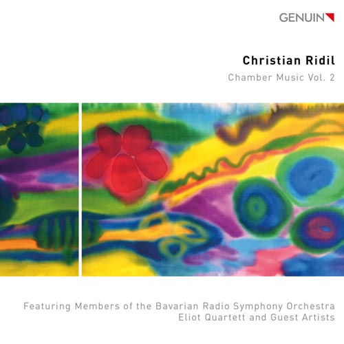 CD album cover 'Christian Ridil' (GEN 23823) with Eliot Quartett, Christian Ridil, Gäste / Guest Artists ...