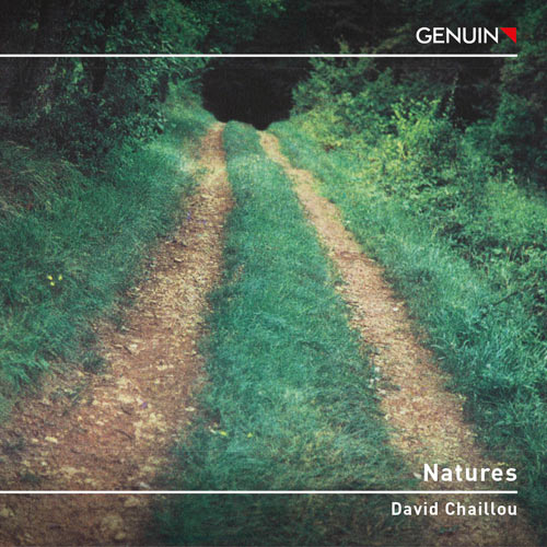 CD album cover 'Natures' (GEN 24868) with David Chaillou, Morgan Laplace Mermoud, Christophe Pantillon ...