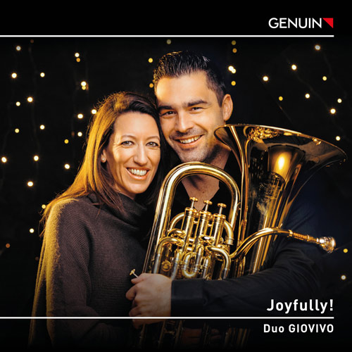 CD album cover 'Joyfully!' (GEN 24884) with Fabian Bloch, Muriel Zeiter, Duo Giovivo