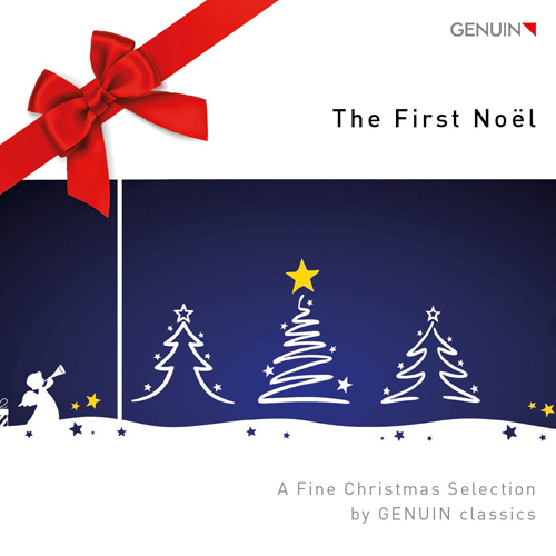 CD album cover 'The First Noël' (GEN 17487) with Musica Lingua, Quintessenz, Jaime González, Thomas Clamor ...