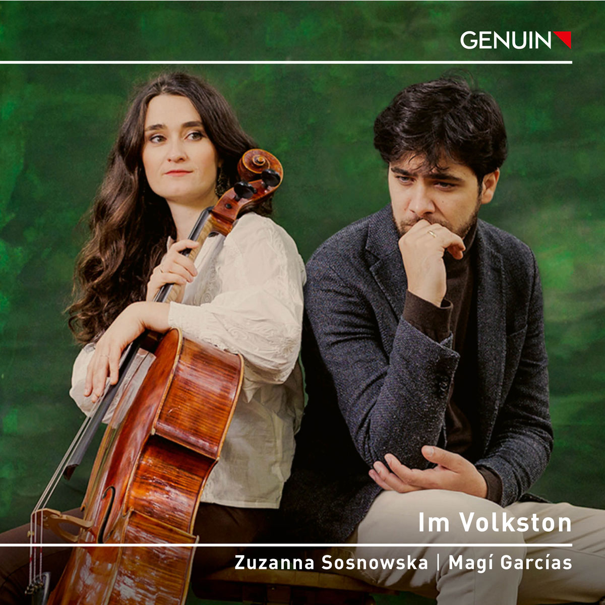 CD album cover 'Im Volkston' (GEN 25922) with Zuzanna Sosnowska, Magí Garcías