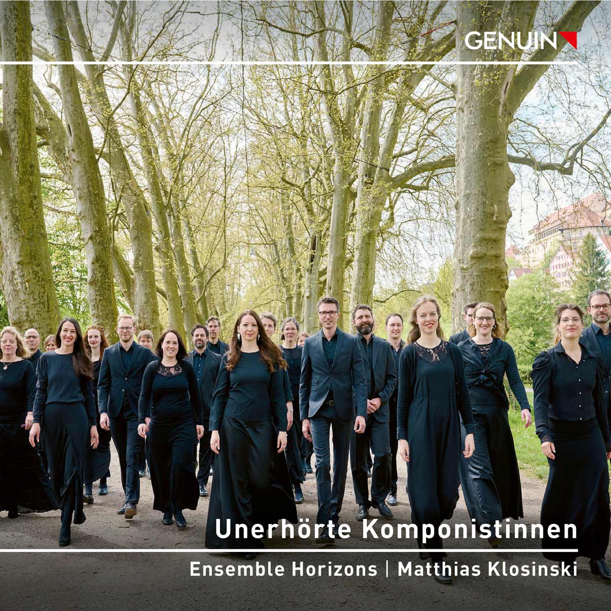 CD album cover 'Unerhörte Komponistinnen' (GEN 25939) with Ensemble Horizons, Matthias Klosinski