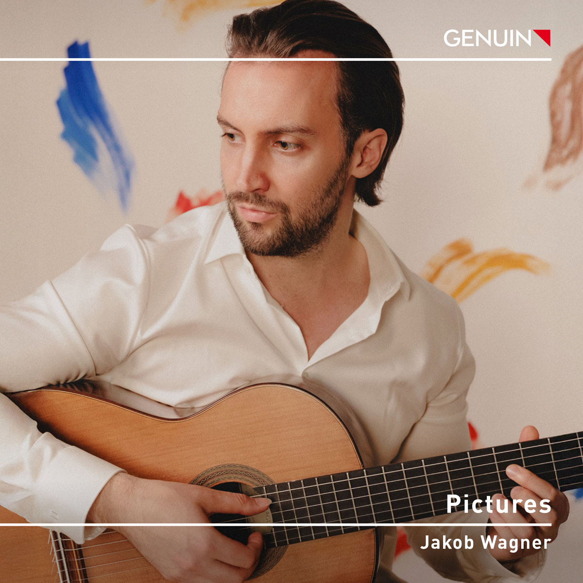 CD album cover 'Pictures' (GEN 25945d) with Jakob Wagner