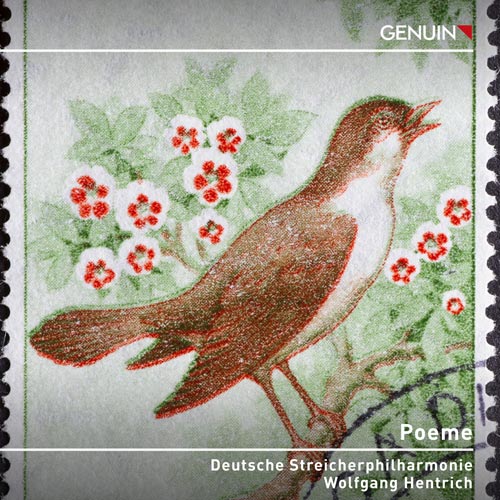 CD album cover 'Poeme' (GEN 25961d) with Deutsche Streicherphilharmonie, Wolfgang Hentrich