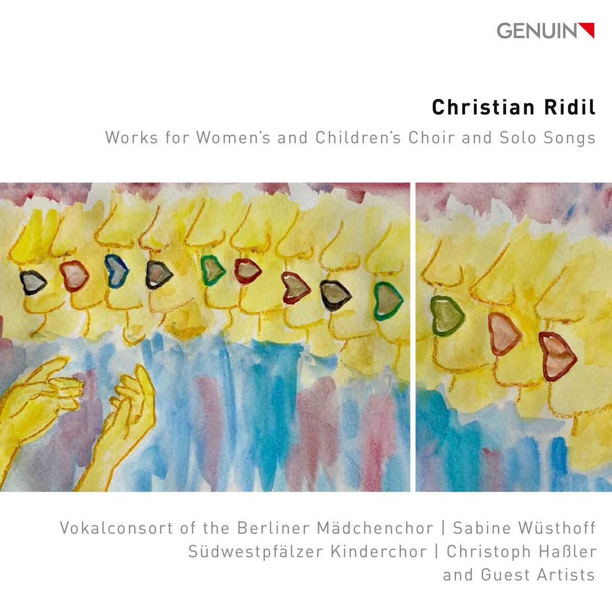 CD album cover 'Christian Ridil' (GEN 26951) with Andreas Frese, Christian Ridil, Sabine Wüsthoff ...