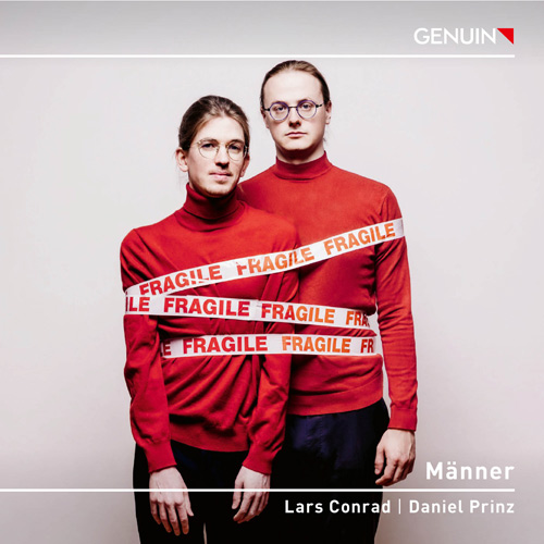 CD album cover 'Männer' (GEN 26950) with Daniel Prinz, Lars Conrad