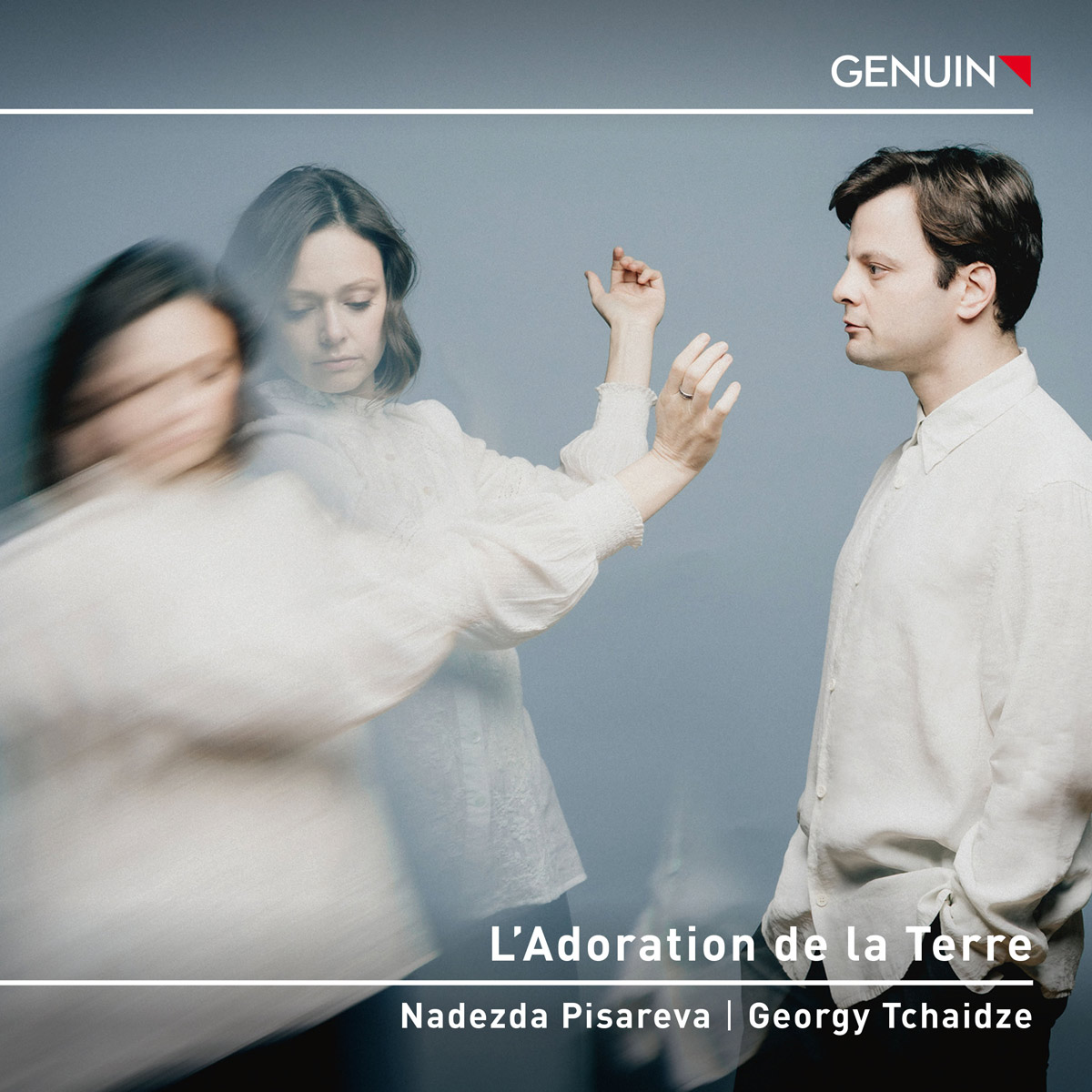 CD album cover 'L’Adoration de la Terre' (GEN 26968) with Nadezda Pisareva, Georgy Tchaidze ...