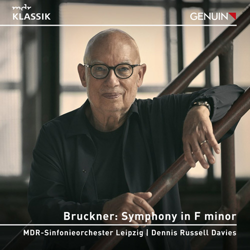 CD album cover 'Bruckner: Sinfonie in f-Moll' (GEN 26970d) with MDR-Sinfonieorchester, Dennis Russel Davies