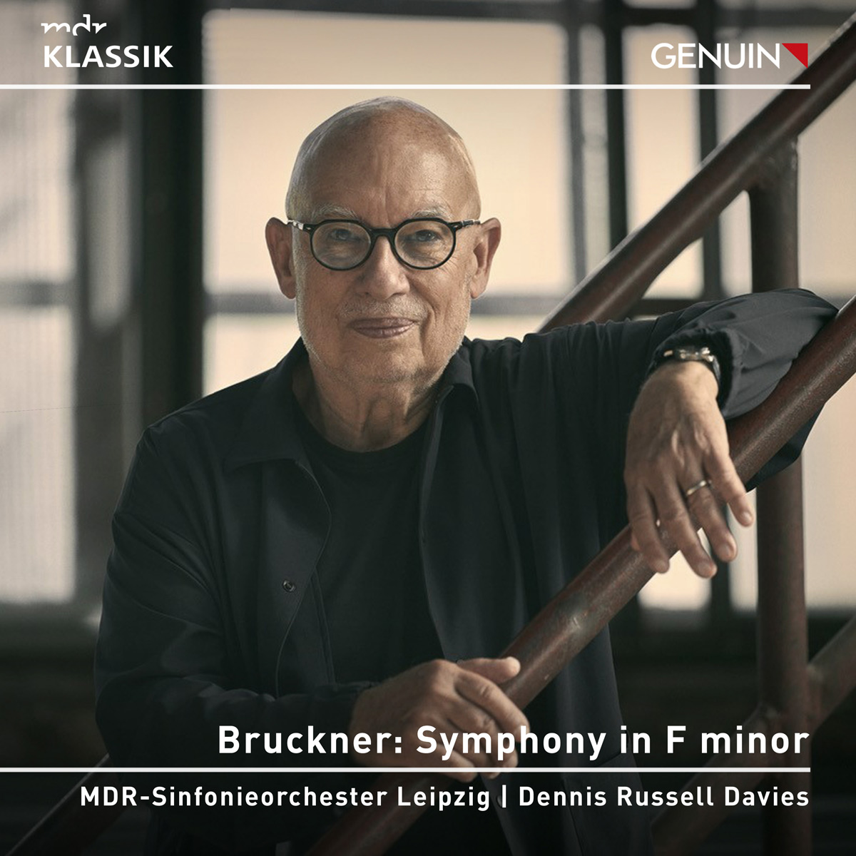 CD album cover 'Bruckner: Sinfonie in f-Moll' (GEN 26970d) with MDR-Sinfonieorchester, Dennis Russel Davies