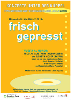 Kunst unter der Kuppel - frisch gepresst