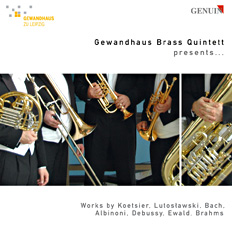 CD-Debüt vom "Gewandhaus Brass Quintett" bei GENUIN