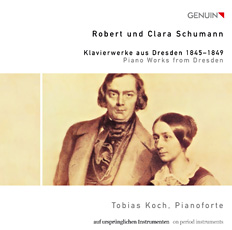 CD der Woche auf MDR FIGARO: Tobias Koch spielt Schumann auf einem Erard Flügel von 1852