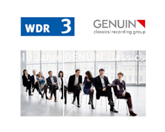 Zum 10-jährigen Jubiläum ist GENUIN classics bei WDR 3 Tonart im Portrait