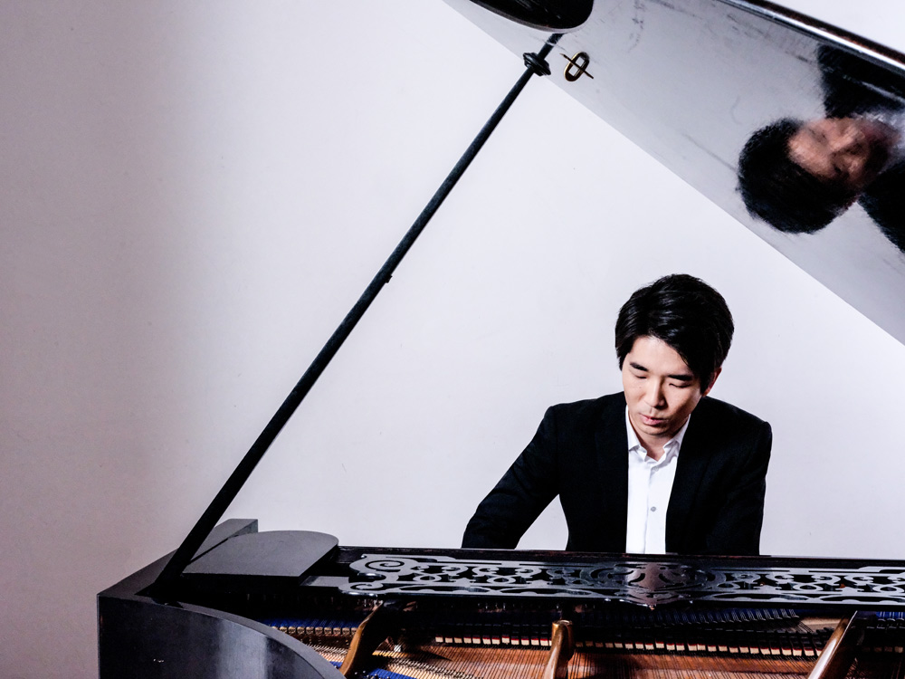 Pianist Wataru Hisasue anlässlich des Leipziger Klaviersommers 2025 im Mendelssohn-Haus Leipzig